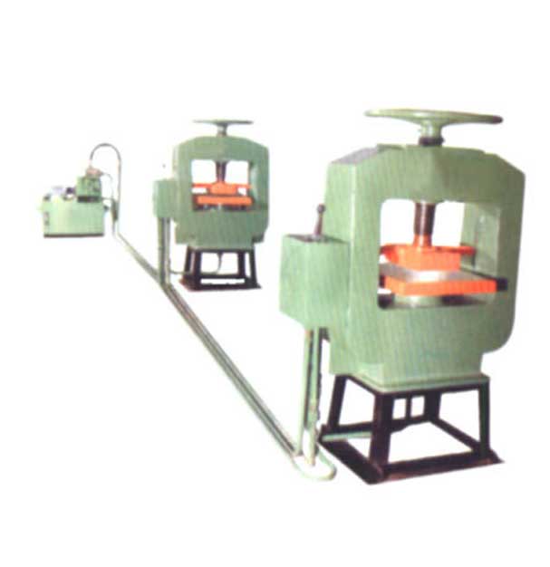 Hydraulic Chequered Tiles Machine